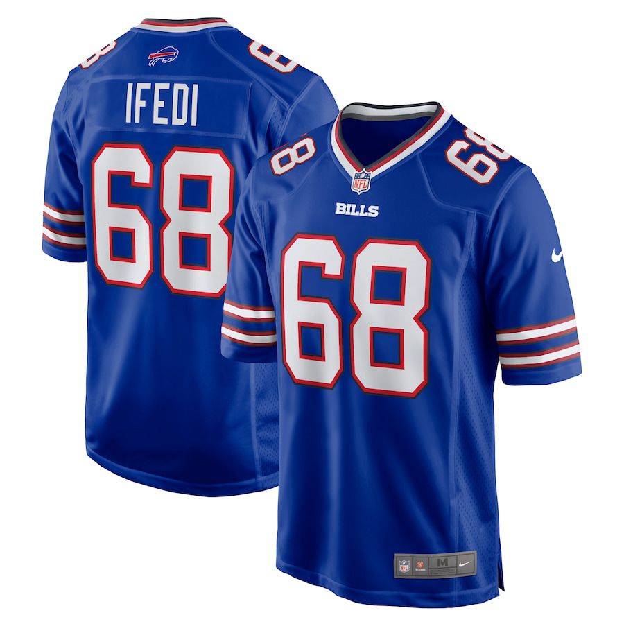 Men Buffalo Bills #68 Germain Ifedi Nike Royal Team Game NFL Jersey->buffalo bills->NFL Jersey